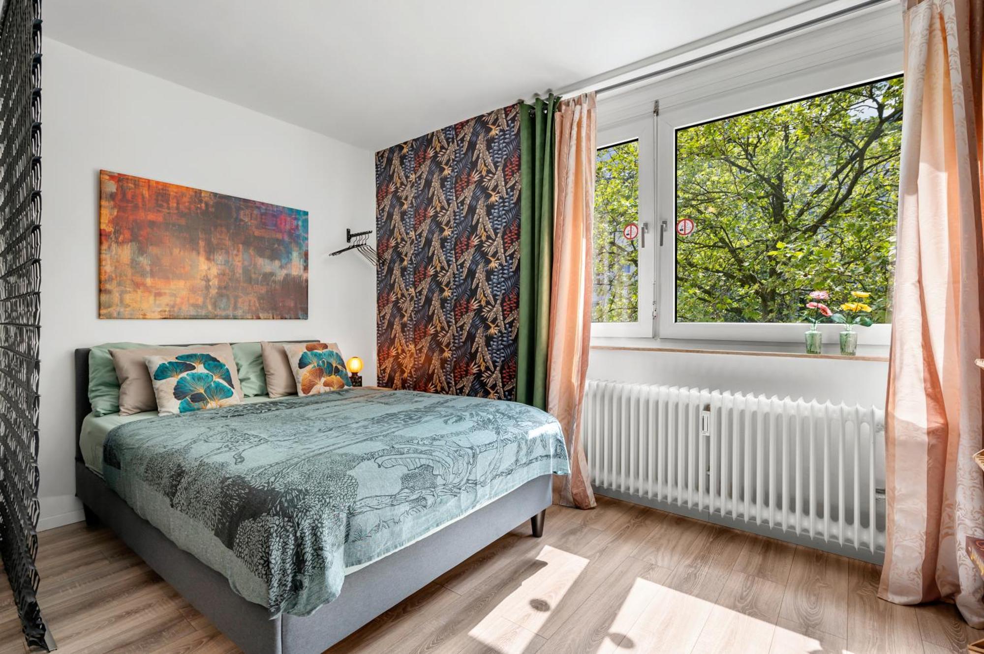 Urban Jungle Studio Apartment Offenbach am Main Dış mekan fotoğraf